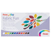 Set 12 Colori Base Per Tessuto Fabric Fun Pentel