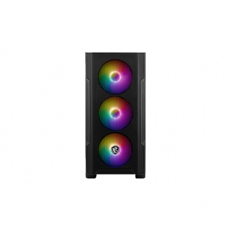 Case MAG FORGE M100 Middle Tower ATX / micro ATX / Mini-ITX 1x USB 3.2 / 2x USB 2.0 Colore Nero (Finestrato)