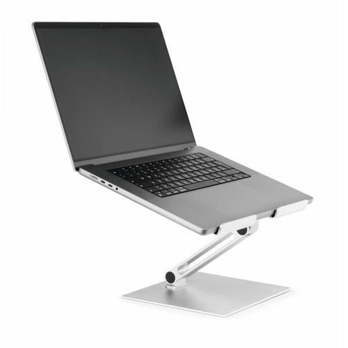 RESE durevole - supporto - pieghevole - per notebook/tablet - alluminio - argento - dimensioni dello schermo: 25,4-43,2 cm (10-17)