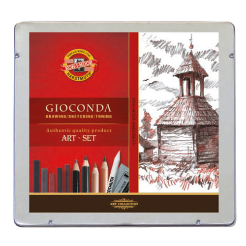 Astuccio In Metallo Art Set Gioconda Full Koh.I.Noor
