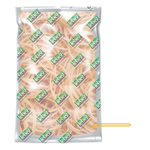 Elastico In Gomma Giallo D150 In Sacchetto Da 1Kg Lebez