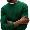 Tommy Hilfiger pullover pima cashemere verde bosco MW0MW28046MQ8