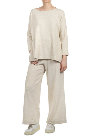 MAMA B Mama B - Maglia - 460650 - Sabbia da donna