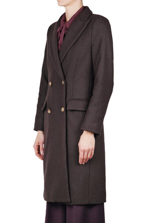 LA FEMME BLANCHE La Femme Blanche - Cappotto - 461597 - Marrone da donna