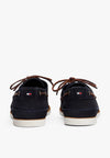 Tommy Hilfiger MOCASSINO TH BOAT SHOE CORE SUEDE da uomo