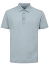 Corneliani Polo azzurro maniche corte da uomo