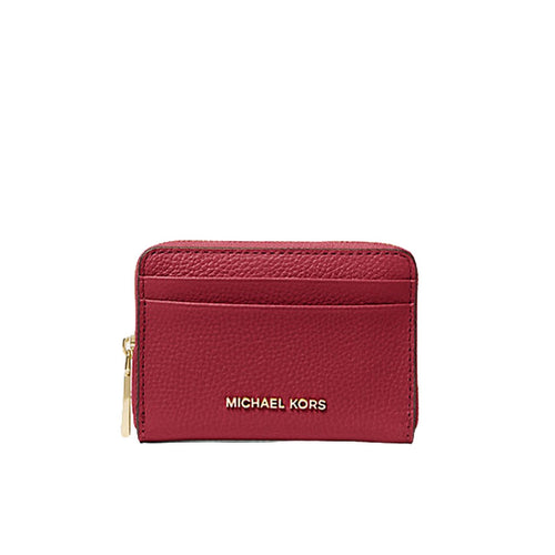 MICHAEL KORS porta carte di credito donna michael kors - sm za coin card case - rosso da donna