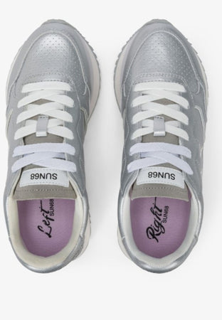 SUN68 Sneakers BIG ALLY LEATHER da donna