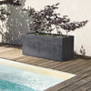 Fioriera Muret - DEROMA - Millennium R - Antracite - Con riserva d'acqua - 79 cm