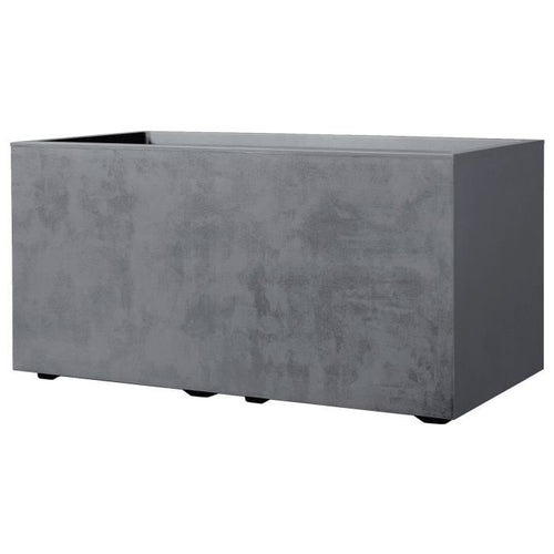 Fioriera Muret - DEROMA - Millennium R - Grigio cenere - Con riserva d'acqua - 79 cm