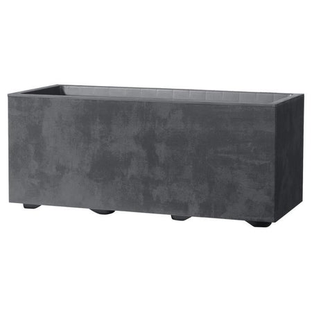 Fioriera Muret - DEROMA - Millennium R - Antracite - Con riserva d'acqua - 59 cm