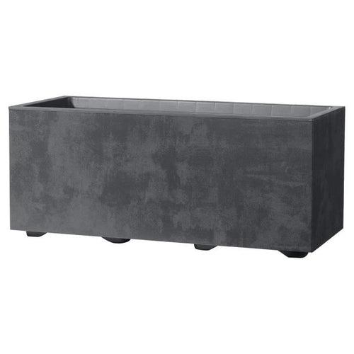 Fioriera Muret - DEROMA - Millennium R - Antracite - Con riserva d'acqua - 59 cm