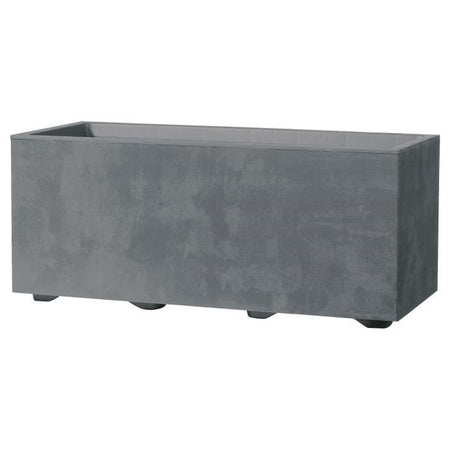 Muret Planter - DEROMA - Millennium R - Grigio cenere - Con riserva d'acqua - 59 cm