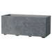 Muret Planter - DEROMA - Millennium R - Grigio cenere - Con riserva d'acqua - 59 cm