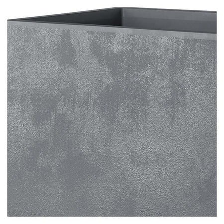 Fioriera Muret - DEROMA - Millennium R - Grigio cenere - Con riserva d'acqua - Ruote - 99 cm