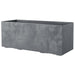 Fioriera Muret - DEROMA - Millennium R - Grigio cenere - Con riserva d'acqua - Ruote - 99 cm