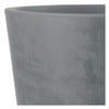 Vaso per fiori - DEROMA - Millennium R - Grigio cenere - Con riserva d'acqua - Altezza 53 cm