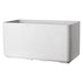 Fioriera Muret - DEROMA - Cosmo - Perla - Con riserva d'acqua - Ruote - 78 cm