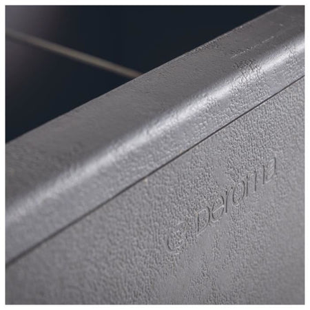 Fioriera Muret - DEROMA - Cosmo - Perla - Con riserva d'acqua - Ruote - 78 cm