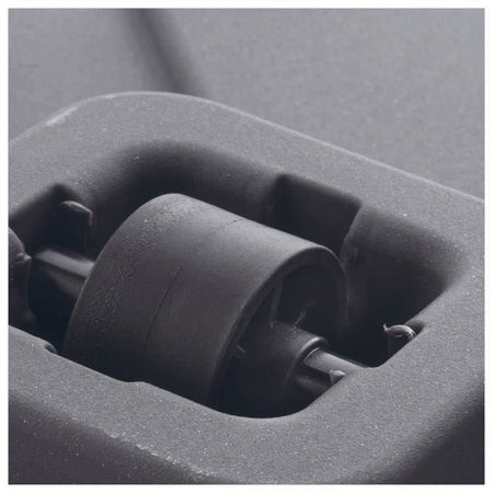 Fioriera Muret - DEROMA - Cosmo - Grigio cenere - Con riserva d'acqua - Ruote - 78 cm