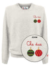 MC2 SAINT BARTH felpe senza cappuccio uomo mc2 saint barth - heron light embry due palle 10 - grigio da uomo