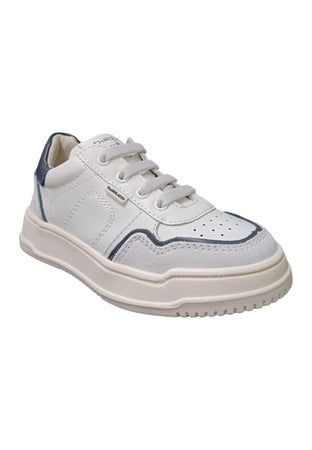Scarpe sneakers Unisex bambini balducci OTRO  bianco-nero-grigio laccio e zip laterale