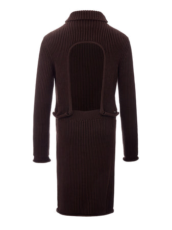 Bottega Veneta Abito a Costine Chunky Cotton da donna