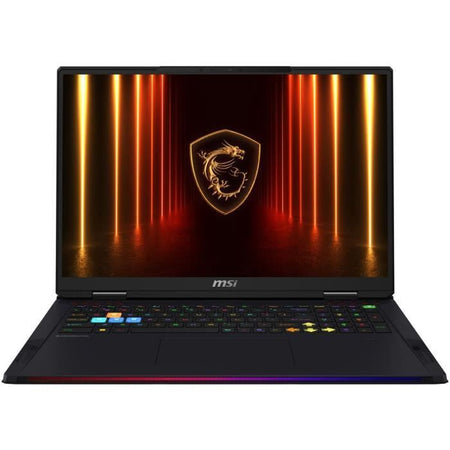 PC portatile da gioco - MSI - Raider 18 HX AI - 18 UHD+ MiniLED 120Hz - i9-285HX - 64 GB RAM - 4 TB SSD - RTX 5080 - Windows 11