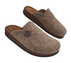 Originali Zoccoli Alpini, Ciabatte Uomo e Donna Invernali, Calde Sabot Tirolesi in Lana Cotta, 100% Made in Italy