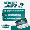 Vitamina d3 + vitamina k2, 160 compresse ad alto dosaggio per cuore e ossa