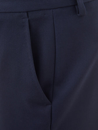 Lardini Pantalone Lana Blu da donna