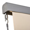 Tenda Avvolgibile Parasole con Manovella, Installazione a Muro o Soffitto, 120x200cm, Beige ZS4830-235CWZS4