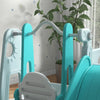 Set Scivolo per Bambini 18-48 Mesi con Altalena, Macchinina e Canestro, 201x151x87.5cm, Azzurro GH6331-041V00LBGH6