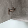 Specchiera Bagno a Parete con Anta e Mensole Laterali in Legno, 80x19.8x64cm WD5834-376ED5