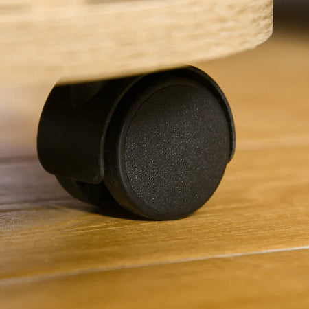 Set 2 Tavolini da Salotto Oro e Rovere HY5839-810V00MXHY5 , soggiorno salotto basso nero bianco marrone grgio design moderno sala moderno alto divano camera legno vetro rotondo