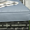 Salotto da Giardino con Divanetto, Chaise Longue e Tavolino in Rattan PE con Cuscini, Grigio 860-121V00GY