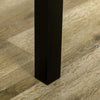Set da Pranzo con Tavolo Rettangolare e 4 Sedie in Acciaio e MDF, Nero e Rovere GT5835-087V00BKGT5