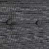 Dondolo da Giardino per 3 Persone con Tettuccio Regolabile e Cuscini, 200x120x170cm, Nero 84A-140BK