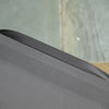 Lettino Prendisole in Alluminio con Schienale Reclinabile a 5 Livelli, 163x58.5x91cm, Grigio 84B-386GY