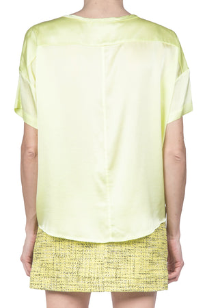 JUCCA Jucca - T-shirt - 431081 - Lime da donna