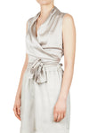 JUCCA Jucca - Top - 451184 - Grigio perla da donna