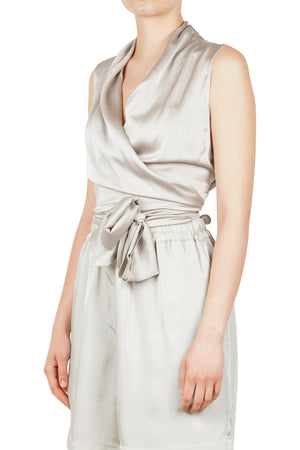 JUCCA Jucca - Top - 451184 - Grigio perla da donna