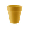 Vaso tondo Porto Colour in plastica colorati da esterno e giardino per fiori e piante