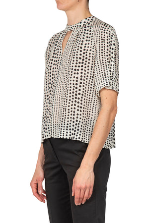 GRIFONI Grifoni - Blusa - 451096 - Nero/Latte da donna