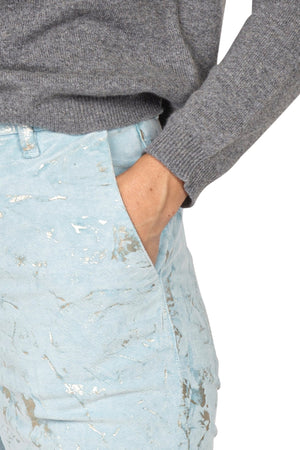 I LOVE MY PANTS I Love My Pants - Pantalone - 441668 - Celeste da donna