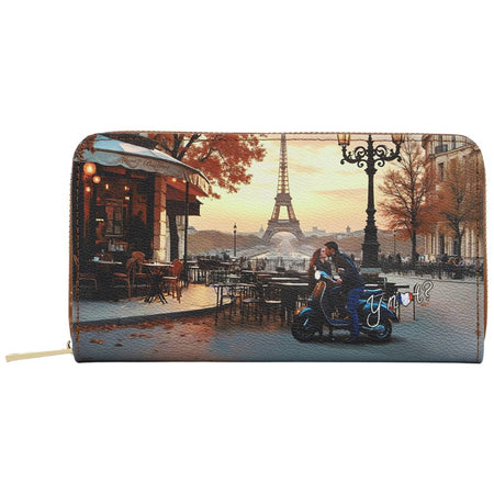 YNot portafoglio grande KISSES FROM PARIS YES372F6