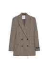 ERMANNO SCERVINO giacche donna ermanno scervino - giacca d.petto - marrone da donna