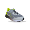 FILA Crusher FFK0076 – Sneakers Bambino Grigio Giallo Nero | Velcro e Laccio Elastico | Taglie 28-35