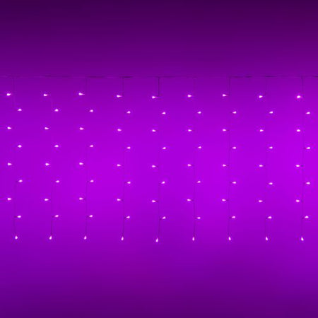 Tenda luminosa 180 led multicolor di Natale cascata da interno ed esterno 400 cm