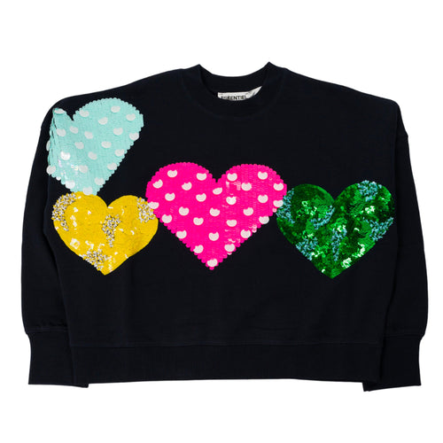 ESSENTIEL ANTWERP Hacoeur Sweatshirt in Blue Navy da donna